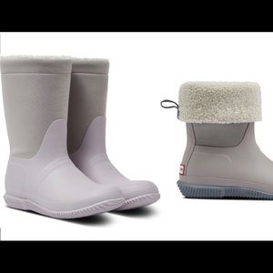 Hunter Roll Top Sherpa Boots